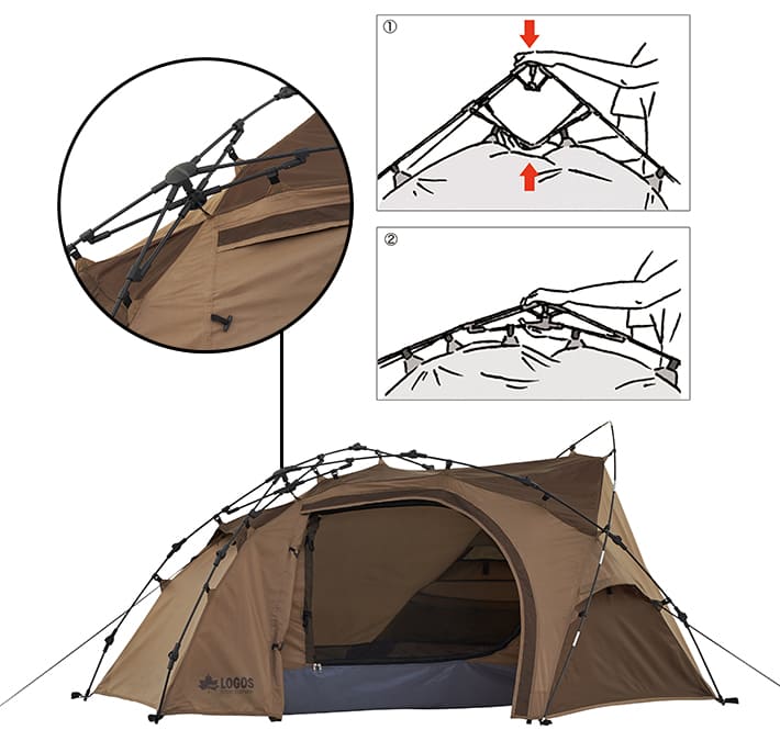 neos Q-TOP リバイバルSOLO DOME-BJの組み立て方