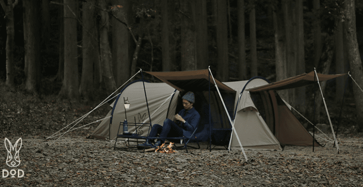 DODカマボコテントソロTCの口コミ・ブログ紹介