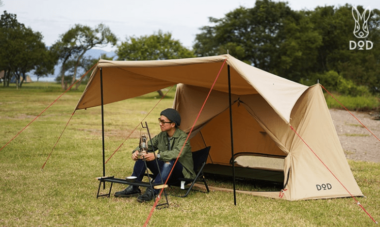 DODのパップフーテントの口コミ・ブログ紹介