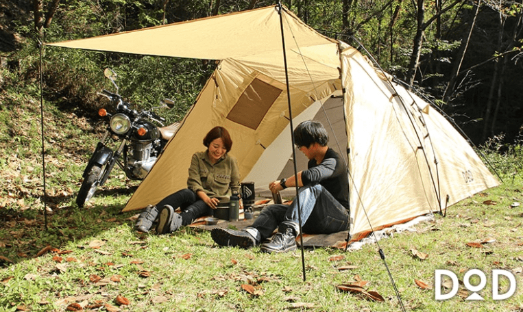 DODライダーズタンデムテントの口コミ・ブログ紹介