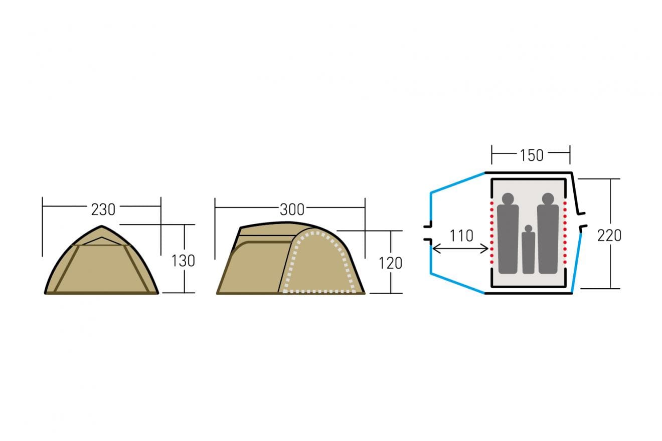 小川キャンパル『ステイシーST』のサイズ