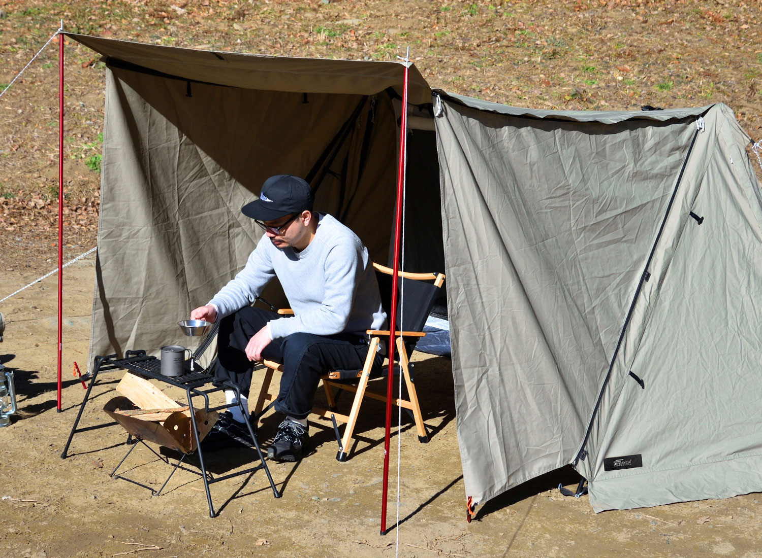 フィールドア『パップテント T/C 320』のブログ・口コミ紹介