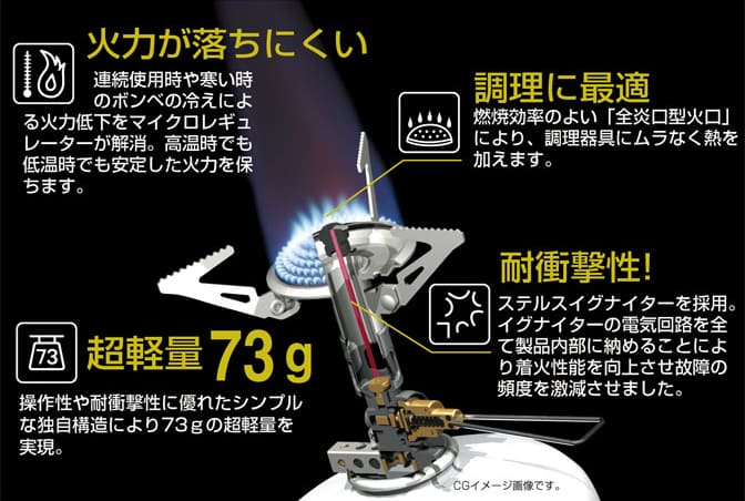 SOTO『マイクロレギュレーターストーブ SOD-300S』のブログと口コミレビュー