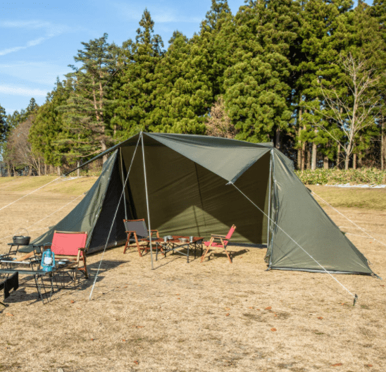 BUNDOK『2ポールテントBDK-02』のブログ・レビュー紹介