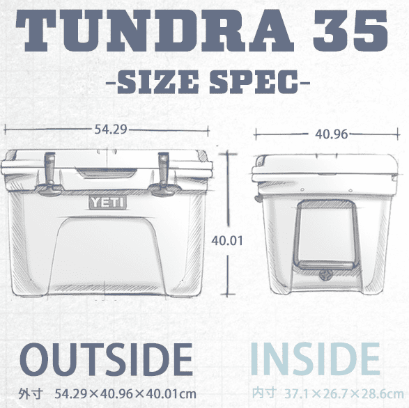 YETI『タンドラ35』のブログ・レビュー紹介