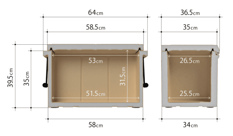 DODクーラーボックスのスペック