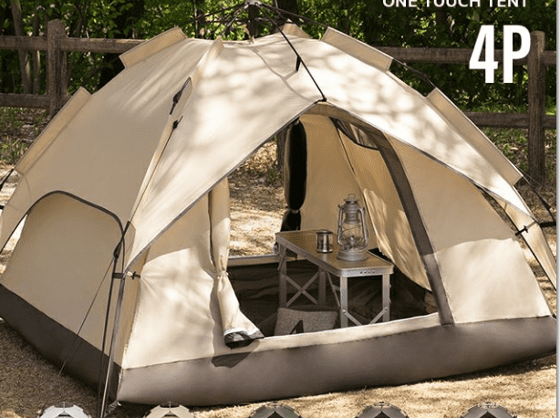 モダンデコ『ワンタッチテント』のブログ・口コミ紹介