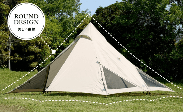 鎌倉天幕『HIDEOUT-01D』のブログ・口コミ紹介