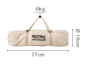 NEUTRAL OUTDOOR『GEテント2.5』のブログ・口コミ紹介