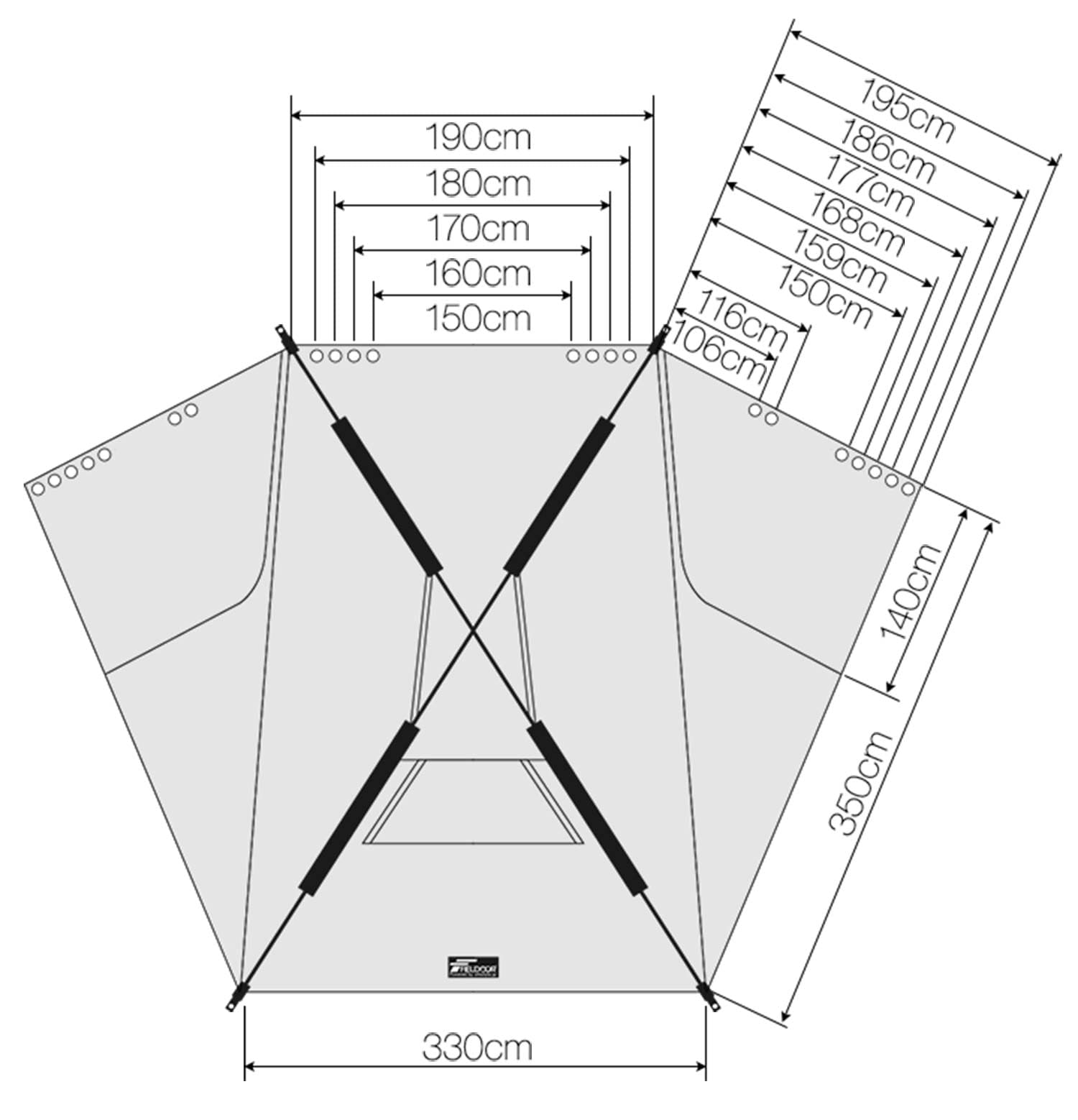 カーサイドシェルタータープ』のブログ・口コミ紹介