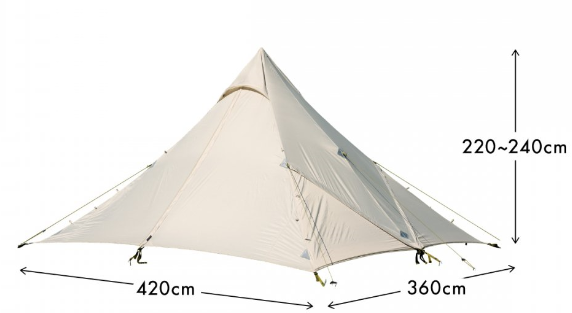 鎌倉天幕『HIDEOUT-01』のブログ・口コミ紹介