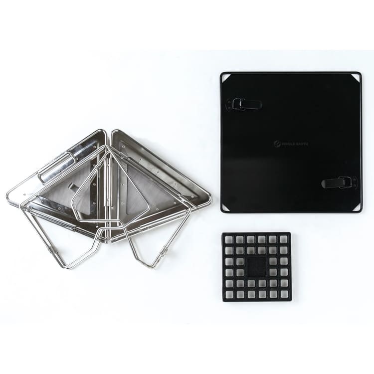 WHOLE EARTH『クイックアップ焚火台』のブログと口コミレビュー