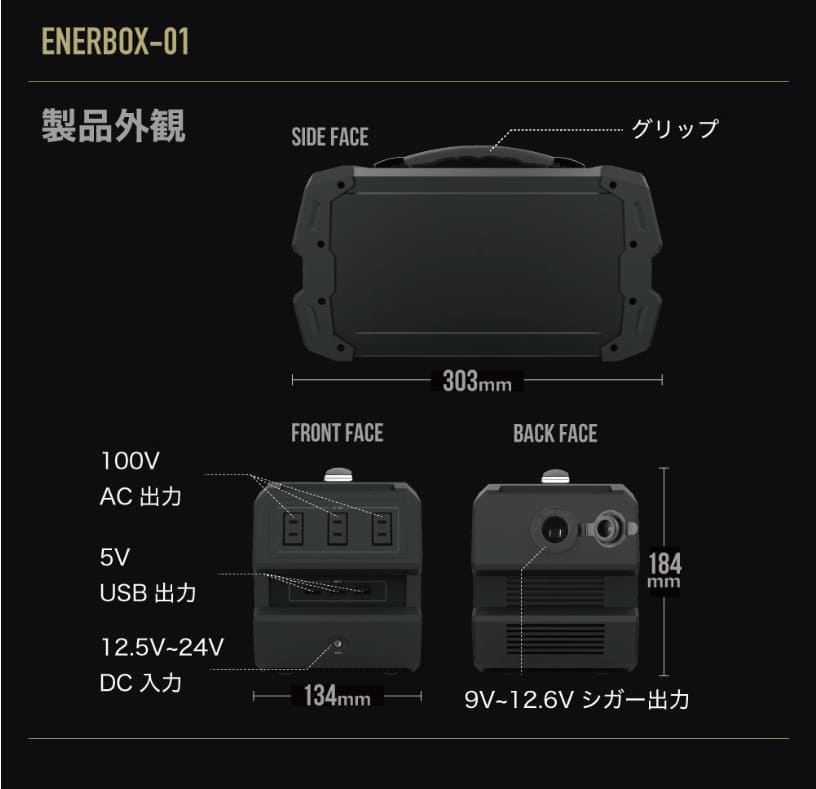 LACITA『エナ―ボックス444Wh』のブログと口コミレビュー